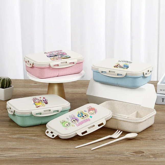 Lunch Bag Cartoon Crystal Sticker Warming Box Portable Outdoor Picnic Food Storage Bags Large Capacity Bento Boxs Gifts