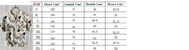 Factory direct sales European and American Amazon new summer men's pastoral landscape print linen short-sleeved clothes
