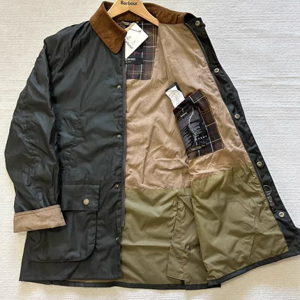 B@r Ashby Waxed Midi Jacket