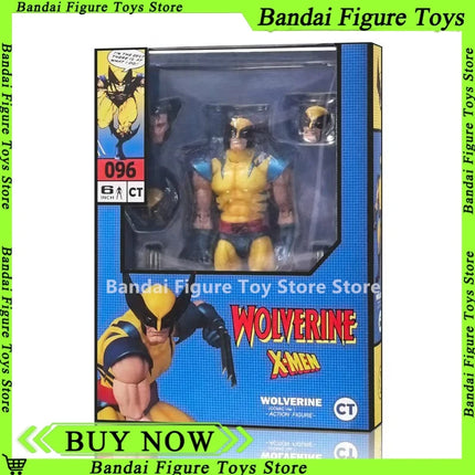 CT Factory Toys Mafex 138 Wolverine Figure Brown Comic X-Men Action Figure SHF Anime Figurines Ko Model Toy Doll Customized Gift