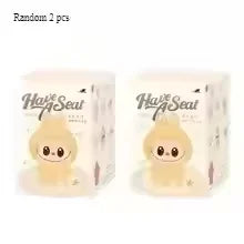 For Labubu Monster Exquisite Collection Series Blind Box Teddy Fluffy Toy Animated Character Face Doll Mystery Surprise Present