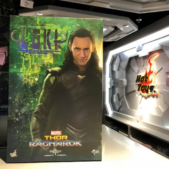 Authentic Hot Toys Loki  Action Figure Thor Ragnarök Loki Laufeyson Figurine Statue Thor 3 God of Evil HT MMS472 Collection Toys