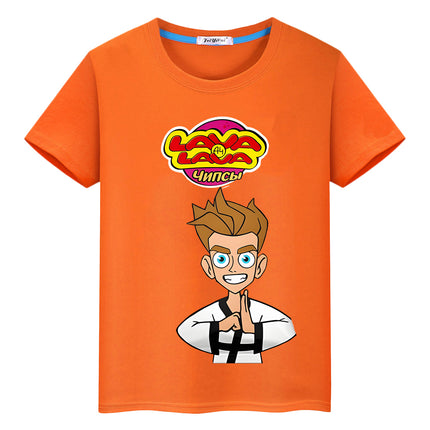 мерч A4 T-shirt 100% Cotton boys Short Tops Kawaii anime Tees y2k one piece Влад Бумага А4 Print pride tshirt kids clothes girl