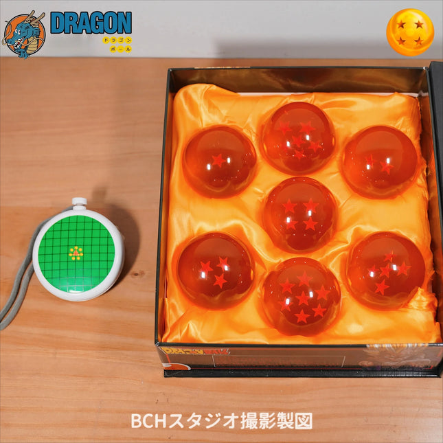 Collectible Medium Crystal Glass Stars Balls(27,35,43,57,76MM in Diameter) (D-3.5) Dragon Ball Z  Action Figure