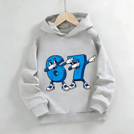 2026 New Steal A Brainrot 67 Children's Hoodie Tops Sweatshirt Boys and Girls Printed Sweater