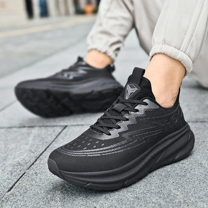 Männer Sport Turnschuhe Air Mesh Gym Elastische Strick Vamp