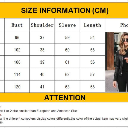 Vintage Women PU Leather Bomber Jacket Fashion Casual Autumn Winter Zipper Windbreaker Streetwear Female Blazer Y2K Clothes New
