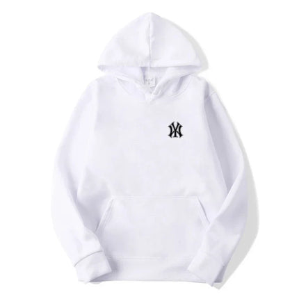 Men's and Women's Casual Fashion Trend Fleece Hooded Hoodies Spring Fall Outdoor Sweatshirt Popular Font Print Pullovers Coat