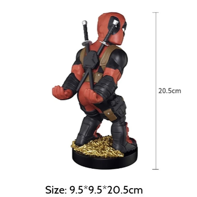 New Avengers Anime Spider-Man Venom Ps5 Xbox Base Display Bracket Deadpool Action Figure Toys Mobile Phone Ps4 Holder Model Doll