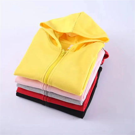 Sprunki Zipper Hoodies for Children Incredibox Anime Figures Girl Sweatshirt Kids Spring Autumn Pullover  Gift Boy's Clothes