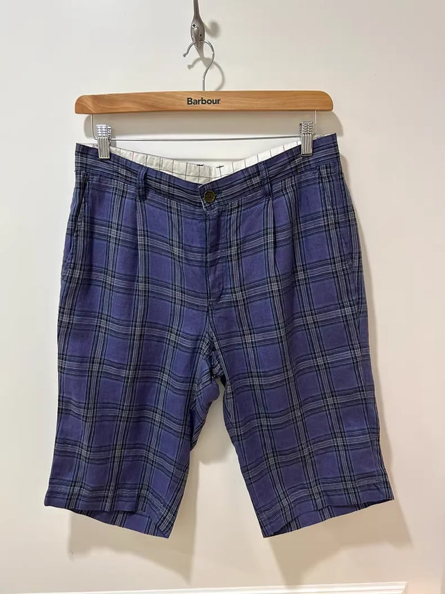 B@r British Style Shorts 100% Linen