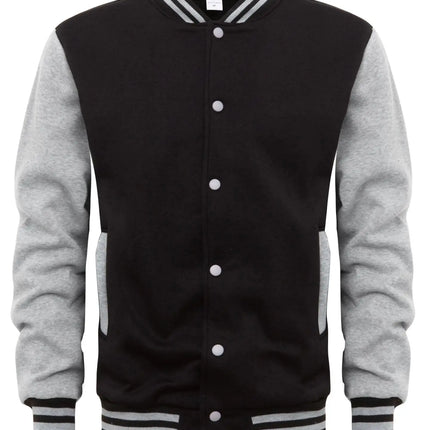 2023 New Loose American Trendy Brand Baseball Jersey Fashion Bomber Jacket Men's Casual Plus Size Jacket