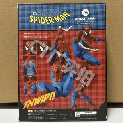 Hot Ct Toys Spiderman Figure Mafex 185 Miles Morales 2099 Classic Costume Spider-Man Action Figure Anime Mafex185 Figurine Toy