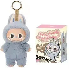 For Labubu Monster Exquisite Collection Series Blind Box Teddy Fluffy Toy Animated Character Face Doll Mystery Surprise Present