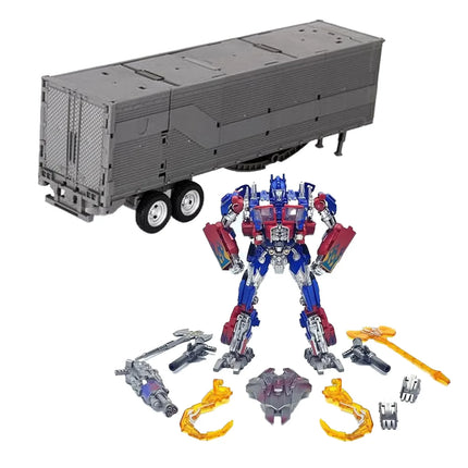 Transformation Toy Baiwei Optimus Commander Robot TW1022 Trailers Model CY01 Tactical Container TW1122 Action Deformation Figure