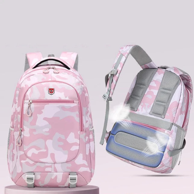New Waterproof Laptop Backpacks Women 17 inches Notebook School Backpack for Teenager Student Travel Business Trip Bag Mochila