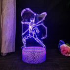7 colors no remote / Black Crackle Base 4
