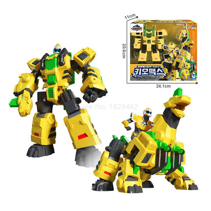 Mini Force 2 Super Dino Power Transformation Robot Toys Action Figures MiniForce X Simulation Animal Deformation Dinosaur Toy