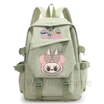 Cartoon Printed Backpack Lightweight Bookbag Student Children Waterproof Schoolbag Large Capacity Bagpack Women Travel Bag Gift