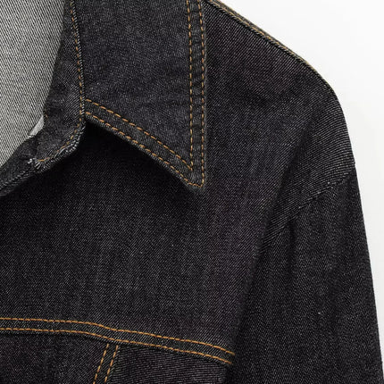 Casual Chic Women Cowboy Suit Slim fit Breasted Shirt Jackets Long Pants Fashion 2025 Spring Denim Suits
