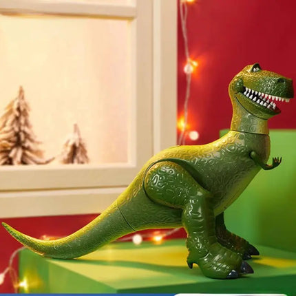 Disney Pixar Toy Story Rex Deluxe Edition Voice Action Figures Dolls Children's Toys Room Decoration Christmas Gift Collectible