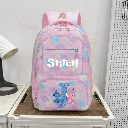 Disney Stitch Large Capacity Backpack for Students Anime Cartoon Fashion Schoolbag Boys Girls Book Stationery Storage Bag Gifts