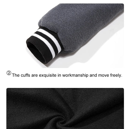 The Place Where Dreamy Got Baseball Uniform Man Lucky Number 23 Hoodie fur-liner Fleece  Men American Jacket Spring Autumn Tops