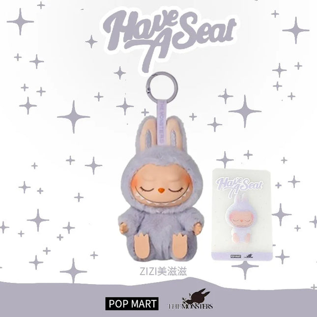Blind Box Labub Heartbeat Macaron Enamel The Monsters Face Pvc Figurine Tabletop Ornament Kawaii Doll Kid Birthday Gift