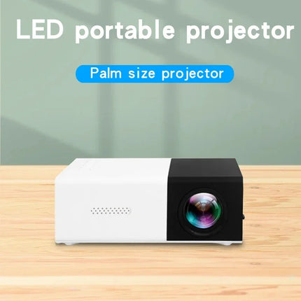 YG300 PRO Mini HD Outdoor Projector Home theater Projector Mini Portable YG300 LED Children's Projector Mobile Video project