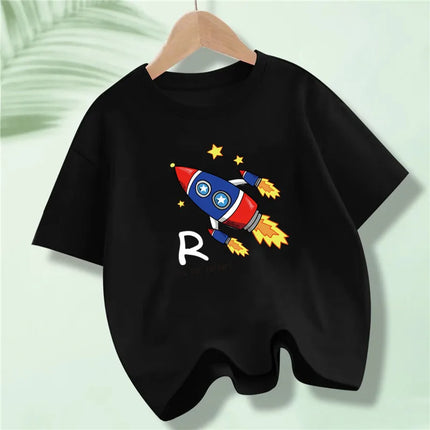 Battery Energy Low Help Me Printed T-Shirt For Boys Harajuku Funny T Shirt Kids Cotton Summer Tops Tee