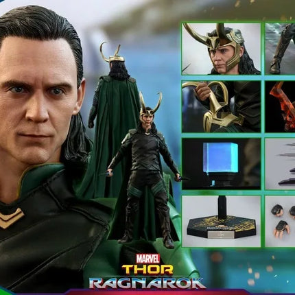 Authentic Hot Toys Loki  Action Figure Thor Ragnarök Loki Laufeyson Figurine Statue Thor 3 God of Evil HT MMS472 Collection Toys