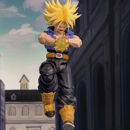 Demoniacal Fit Dragon Ball Z Shf Super Saiyan Action Figure Trunks The Boy From The Future Son of Tomorrow Figures Toys Gifts