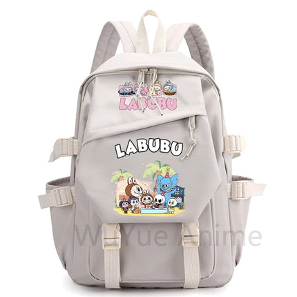 Cartoon Printed Backpack Lightweight Bookbag Student Children Waterproof Schoolbag Large Capacity Bagpack Women Travel Bag Gift