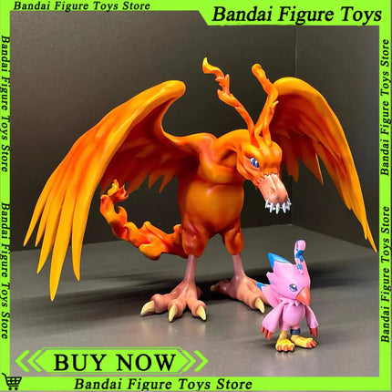 Digimon Adventure Figures Garudamon Figure Cute Stand Entirely Body Garuda Anime Model Pvc Statue Doll Collection Decor Toy Gift
