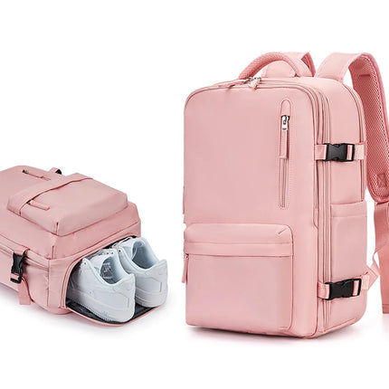 Large Waterproof Travel Backpack for Men 15.6 Inch Notebook Backpack Women USB Charging Business Laptop Backpack Outdoor Mochila