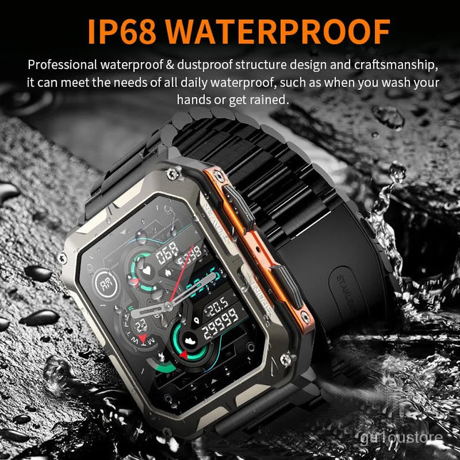 LEADOYS New Watch  Ultra Smart Watch for Men Sports Tracking Sleep Monitoring Call&Message Alerts Christmas Halloween Gift