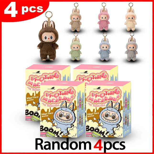 The Monster Have A Seat Series Blind Box Vinyl Pendant Kawaii Anime Figure Pendant Keychain Mysterious Box Collectible Gift For