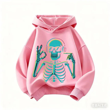 Unisex Cute Six Seven Hoodie, Crew Neck Hoodies for Boys and Girls, Children's Clothing, Funny Brainrot 67 Sweatshirts