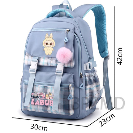 Cute Cartoon Backpack for Teenger Girl Boy Schoolbag Kawaii Student Rucksack Children Schoolbag Laptop Bookbag Travel Bag
