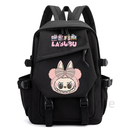 Cartoon Printed Backpack Lightweight Bookbag Student Children Waterproof Schoolbag Large Capacity Bagpack Women Travel Bag Gift