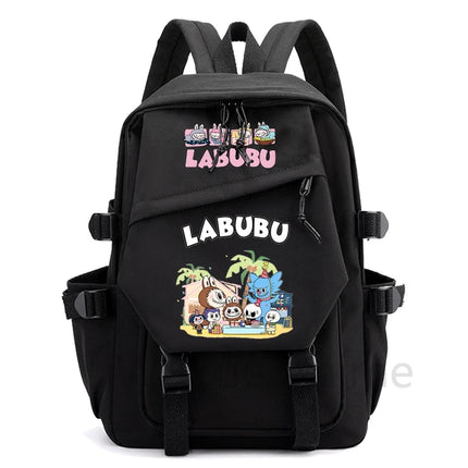 Cartoon Printed Backpack Lightweight Bookbag Student Children Waterproof Schoolbag Large Capacity Bagpack Women Travel Bag Gift