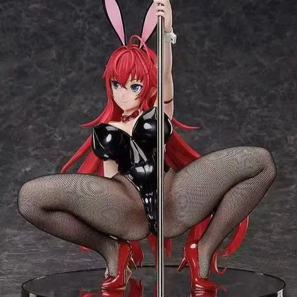 B-style Bunny 1/4  Lias FREEing High School D×D HERO Rias Gremory Pole Anime PVC Action Figure Toy Game Collectible Model Doll
