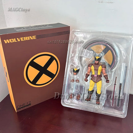 Mezco Deadpool Wolverine Figure X-Mem Action Figures Wolverine Deadpool Super Hero Series Joints Movable Model Toys Collection