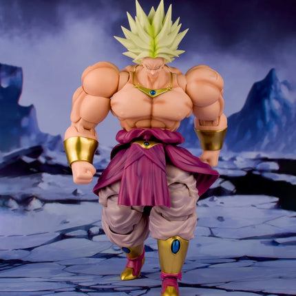 In Stock Demoniacal Fit Dragon Ball Broly Action Figure Legendary Berserker Broly Cosmic Shock Broli Figure Statue Dbz Toy Gifts
