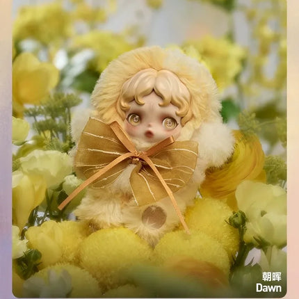 2025 Original Skullpanda Light Weaving Garden Series SP Vinyl Face Plush pendent doll blind box Mystery Box Collection Toys Gift