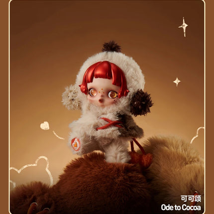 Skullpanda Winter Music Series Blind Box Pendant Plush Doll Mystery Box Toys Cute Action Figure Pendent Ornament Gift