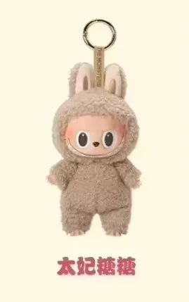 2025 In Stock Hot Anime Figure Labubu Have A Seat Series PVC Pendant Doll Model Monster Replica Keychain Kid Toys Birthday Gifts