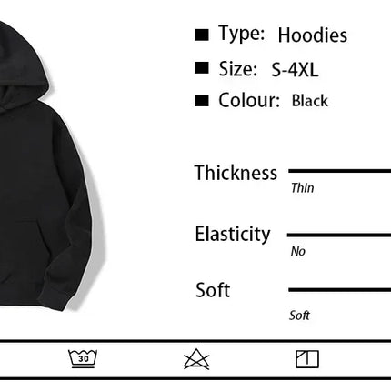 Anime Jujutsu Kaisen Hoodie Men Women Street Fashion Sweater Popular Hip Hop Streetwear Fleece Oversized Long Sleeve Pullover