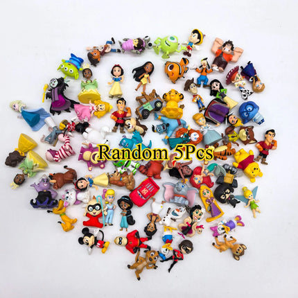 Disney 100th Anniversary Classic Figure Mickey Mouse Donald Duck Princess Elsa Woody Stitch Action Figure Doll Toys Kids Gifts