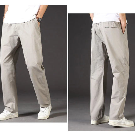 Men's Cargo Pants Summer Spring Cotton Work Wear New In Large Size 6XL Casual Climbing Joggers Sweatpants Hombre Autumn Trousers